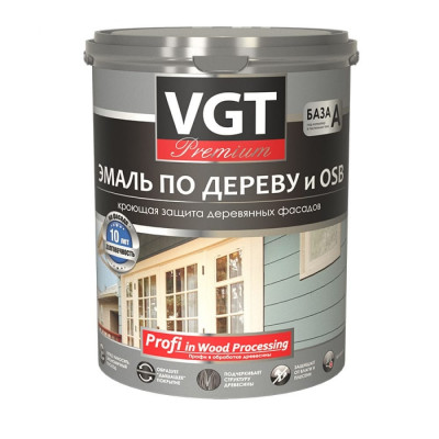 Акриловая эмаль по дереву VGT PREMIUM ВД-АК-1179 ПРОФИ 24577