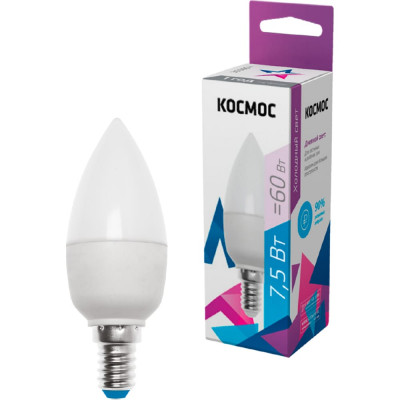 Лампа светодиодная КОСМОС Basic LkecLED7.5wCNE1465