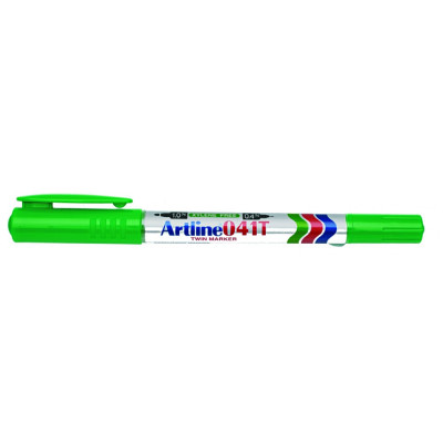 Перманентный двухсторонний маркер Artline Twin Marker EK41T-435