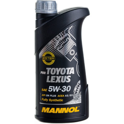 Синтетическое моторное масло MANNOL FOR TOYOTA LEXUS 5W-30 1196