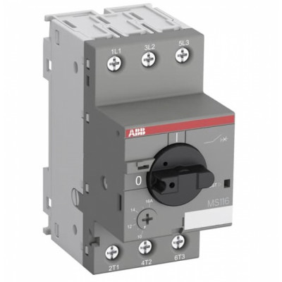 Автоматический выключатель защиты двигателя ABB MS-116-0.4 50kA 1SAM250000R1003