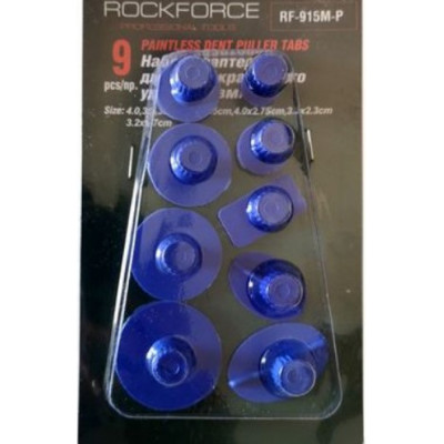 Набор пластиковых адаптеров для беспокрасочного удаления вмятин Rockforce RF-915M-P