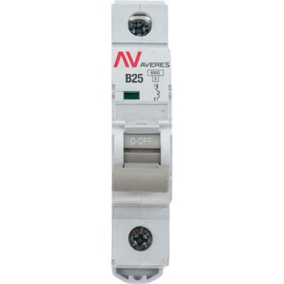 Автоматический выключатель EKF AVERES AV-6 mcb6-1-25B-av