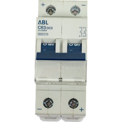 Автомат ABL серия DC C63DC2