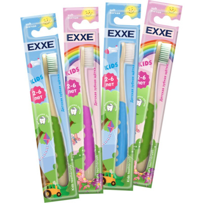 Зубная щетка EXXE Kids детская 219600
