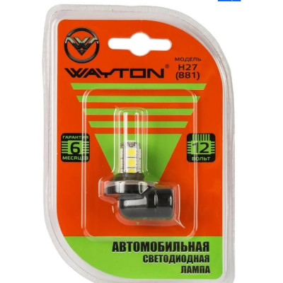 Автомобильная лампа WAYTON H27 (881) 1109026