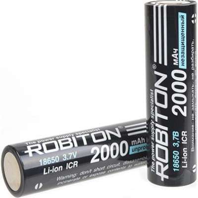 Аккумулятор Robiton LI18650-2000NP 15630