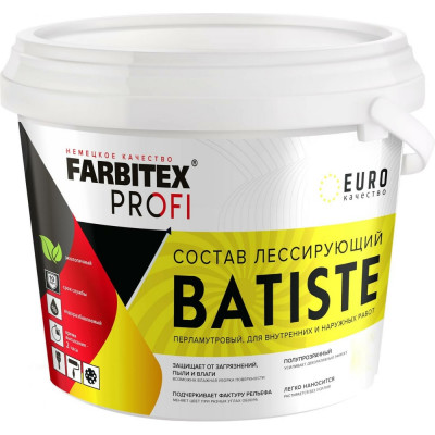 Лессирующий состав Farbitex BATISTE 4300009553