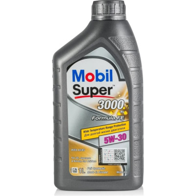 Моторное масло MOBIL Super 3000x1 Formula FE 5w30 152565