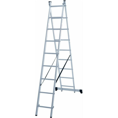 Алюминиевая двухсекционная лестница WORKY ARD255926