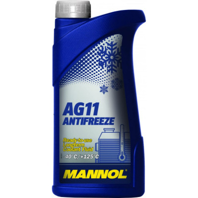 Готовый раствор охлаждающая жидкость MANNOL ANTIFREEZE LONGTERM AG11 2036