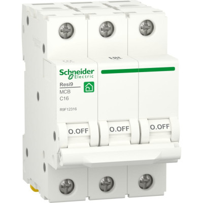 Автоматический выключатель Schneider Electric RESI9 R9F12316