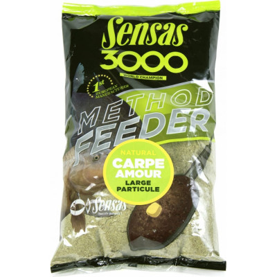 Прикормка Sensas 3000 METHOD FEEDER Grass Carp 70711