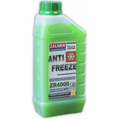 Антифриз ZALMER Antifreeze ZR4000 LLC G11 ZR40G001