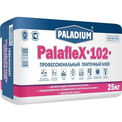 Плиточный клей PALADIUM PalafleX-102 PL-102/25