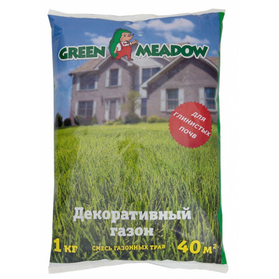 Семена газона для глинистых почв GREEN MEADOW Декоративный газон 4607160330631