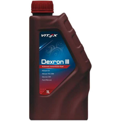 Масло VITEX Dexron III Specifications: General Motors Dexron III-H V312301