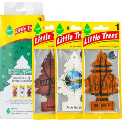Комплект ароматизаторов Car-Freshner Little Trees LTMIX2