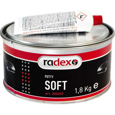 Полиэфирная наполняющая шпатлевка Radex SOFT 200207