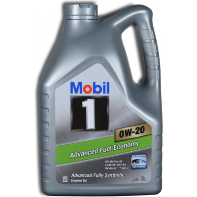 Моторное масло MOBIL 1 0W-20 5л 155253