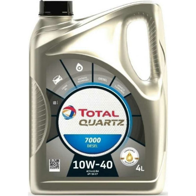 Моторное масло для дизелей TOTAL QUARTZ D 7000 10W40 11040501