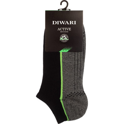 Мужские ультракороткие носки DIWARI ACTIVE 15С-44СП 1001330050030160000