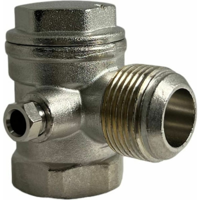 Обратный клапан для компрессора резьба внутренняя и наружная Pegas pneumatic 4332