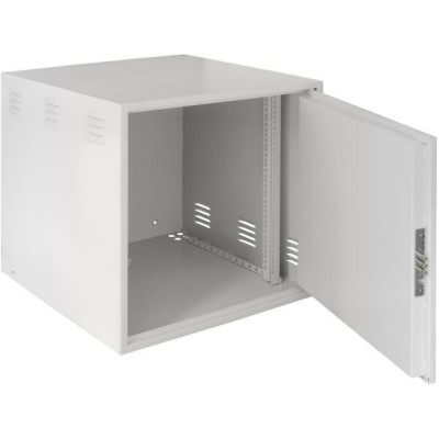 Настенный антивандальный шкаф сейфового типа NETLAN 12U EC-WS-126060-GY