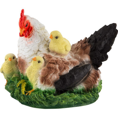 Садовая фигурка PARK Курица-наседка с цыплятами 169367