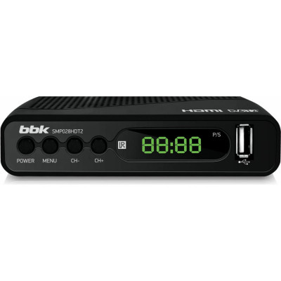 Ресивер bbk DVB-T2 SMP028HDT2 ЦБ-00001278