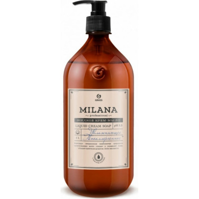 Увлажняющее жидкое крем-мыло Grass Milana Professional 125645