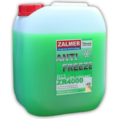 Антифриз ZALMER Antifreeze ZR4000 LLC G11 ZR40G010