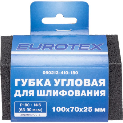Угловая губка для шлифования Eurotex 060213-410-180
