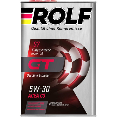 Моторное масло Rolf GT 5W-30 SN/CF 322228