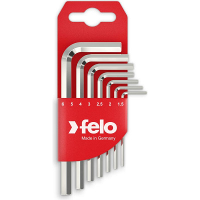 Набор Г-образных шестигранных ключей Felo 34500711