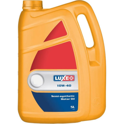 Полусинтетическое моторное масло LUXE S 10w40 116