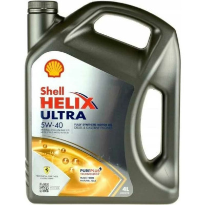 Моторное масло SHELL ULTRA 5w40 550052679