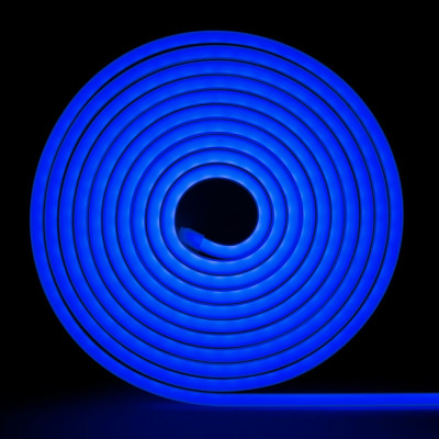 Неоновая светодиодная лента MAKSILED ML-NF-24V-0612-Blue
