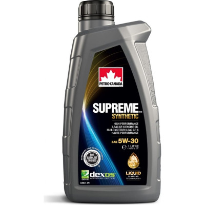 Моторное масло PETRO-CANADA SUPREME SYNTHETIC 5W-30 MOSYN53C12