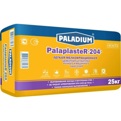 Цементная штукатурка PALADIUM PalaplasteR-204 82198792