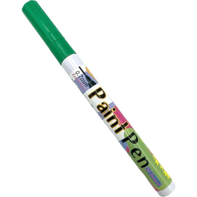 Маркер-краска по металлу с тонким наконечником Flysea Paint Marker FS-177-green