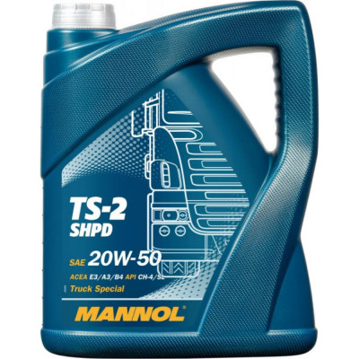 Минеральное моторное масло MANNOL TS-2 SHPD 20W50 1242