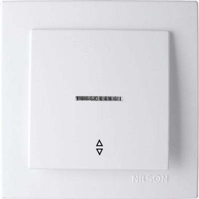 Одноклавишный выключатель Nilson TOURAN-ALEGRA-THOR 24111008