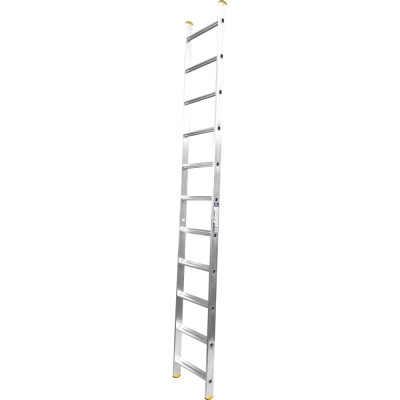 Алюминиевая односекционная приставная лестница Алюмет НК1 5111