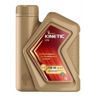 Синтетическое трансмиссионное масло Роснефть Kinetic UN 75W-90 GL-4-5 40817232