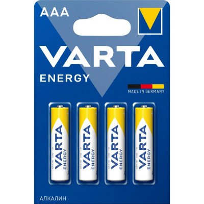 Батарейка Varta ENERGY (4103) (4/40/200) 04103213414