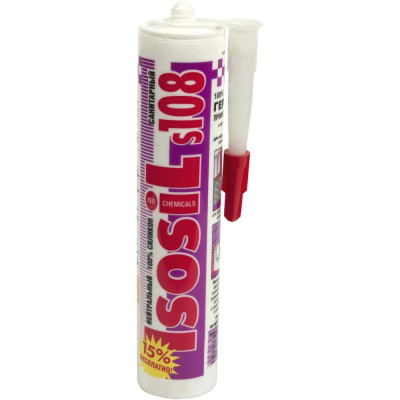 Силиконовый нейтральный санитарный герметик Isosil S108 1080011