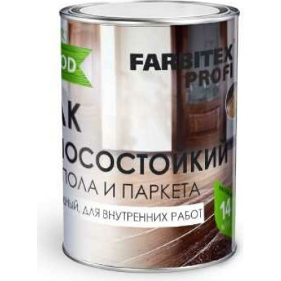 Износостойкий паркетный алкидно-уретановый лак Farbitex 4300009062