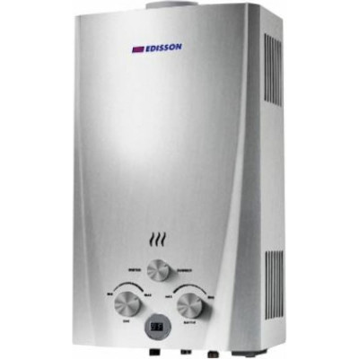 Газовый проточный бытовой водонагреватель Термекс EDISSON F 20 D (silver) ЭдЭБ00727