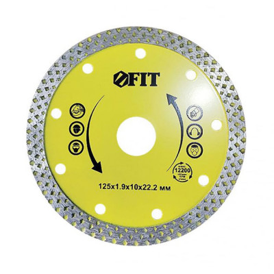 Универсальный отрезной алмазный диск FIT 37532
